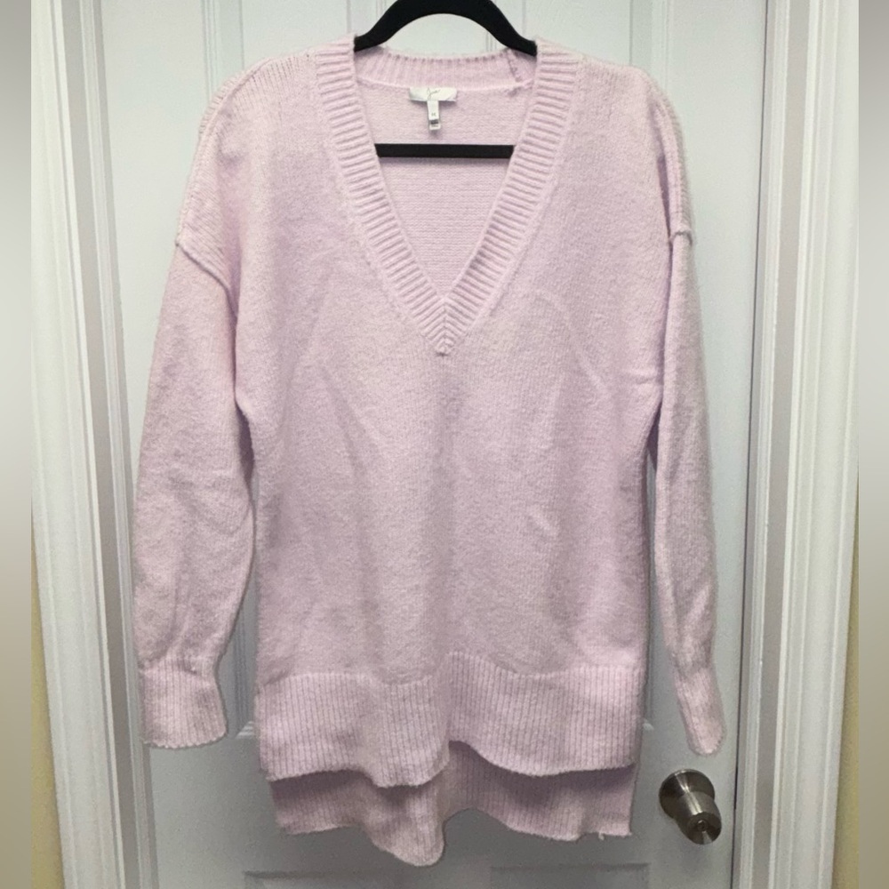 Joie Lilac V-Neck Knit Sweater | Medium